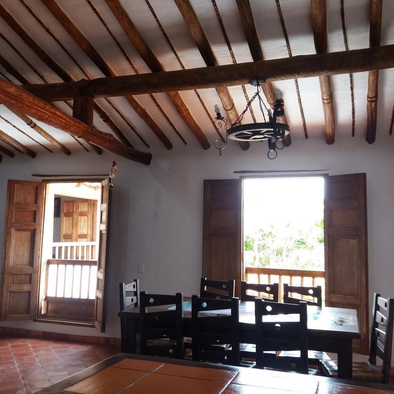 Villa El Zaguan Barichara Esterno foto